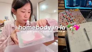 homebody in la 🏠💖 | hello 2025, new year's resolutions, cozy weekend