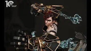 Unboxing Infinity Studio's League of Legends Arcane Vi 1/4 Scale Statue
