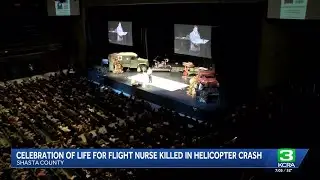 Community gathers to honor Suzie Smith, flight nurse killed in helicopter crash