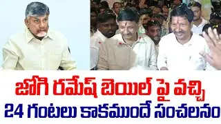 జోగి రమేష్ బెయిల్ పై వచ్చి 24 గంటలు కాకముందే సంచలనం | Jogi Ramesh Bail | YS Jagan | Chandrababu