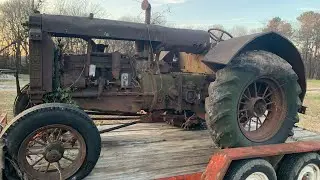 Rumely 6A Restoration Part 1 - getting cylinder head ready to remove