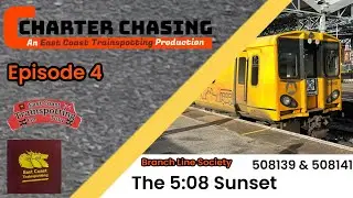 The 5:08 Sunset. Class 508 PEP Farewell Tour. 29th October 2023