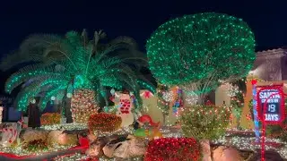 Corte Bella Dec 2024 Christmas decorated street