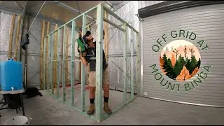 Off Grid at Mount Binga : Ep 10 - Timber framing our bathroom