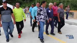 Inauguran puente en el barrio Garzas de Adjuntas