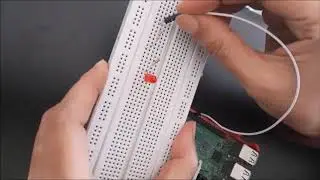 Controlling an LED by python program through Raspberry Pi- First project in robotics