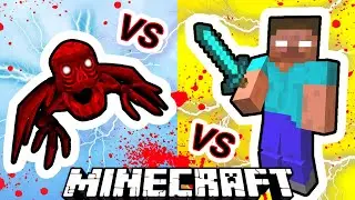 Herobrine Vs. Amalgalich in Minecraft