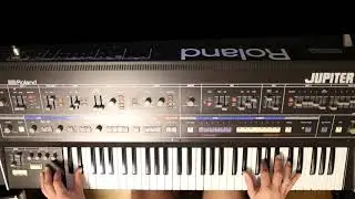 Roland JUPITER-6 no FX demo and tweaking