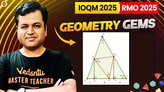 Master Geometry Problem-Solving | Session 5 for IOQM, RMO & AMC Olympiads | Chetan Sir | VOS