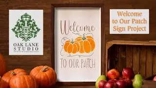 Welcome To Our Patch Sign Project | Oak Lane Studio