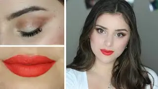 Bold Orange look, Ft. Morphe 12nb Palette and Jeffree Star Anna Nicole | TNBeauty94