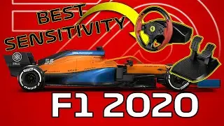 F1 2020 best sensitivity for Thrustmaster Red Legend Edition Racing Wheel