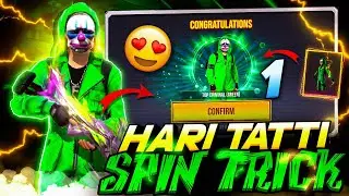 GREEN CRIMINAL 1 SPIN TRICK 🤣 !! FREE FIRE GREEN CRIMINAL 🔥