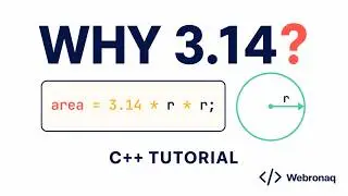 C++ Program to Find Area of a Circle | Beginner Tutorial