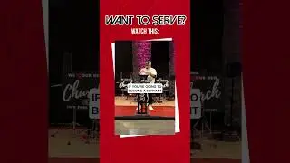 Want to serve #serve #addvaluetopeople #serveothers #sermon