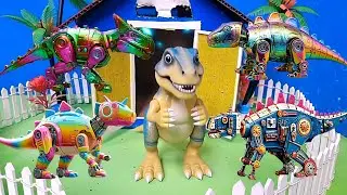 This Adorable Robot Dino Came to Life &mdash; You Won&rsquo;t Believe Its Dance Moves!