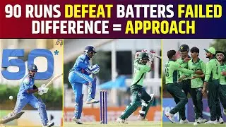 India U19 Beat Pakistan U19 by 90 Runs | Pakistan Batting Collapse Against India Bowlers
