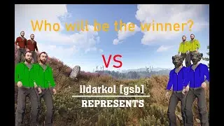 The duo is fighting against the Rats team and two other teams, who will win? in RUST