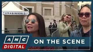 WATCH: Filipinos among those lining up to visit Pope Francis&rsquo; tomb in Rome | ANC