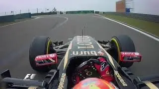 F1 Pastor Maldonado Crash Practice China 2014