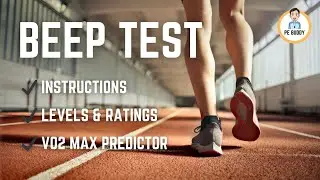 Full Beep Test Audio 2026 | Age 16+ Fitness Challenge with Results