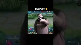 Mlbb RESPECT ✊ SABER VS GUSION #shorts