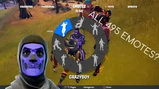 This Purple Skull Trooper Had ALL My Emotes?!