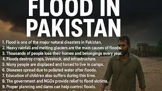 10 Lines on Flood in Pakistan in English | Short Essay on Flood in Pakistan for Students