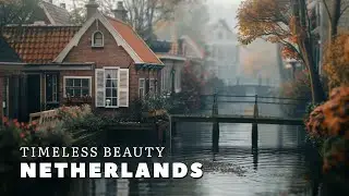 Netherlands: A Journey Through Windmills, Tulips & Timeless Beauty | Travel Video 4K