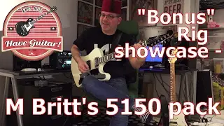 5150 pack by Mbritt (Kemper profiles demo) - Rig Showcase