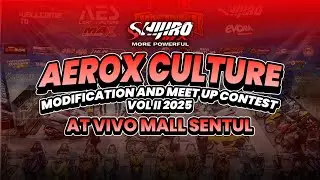 KESERUAN AEROX CULTURE vol II 2025! PCX NOS | Vario Tongspeed Motor Perdana Jadi The King