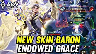 AOV : NEW SKIN BOLT BARON ENDOWED GRACE GAMEPLAY - ARENA OF VALOR LI&Ecirc;NQU&Acirc;NMOBILE ROV
