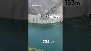 Yusufeli Barajı'nda su seviyesinin y&uuml;kselme s&uuml;reci - Yusufeli Dam / &Ccedil;oruh River, Artvin, T&uuml;rkiye