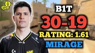 B1T (30-19) RT: 1.61 | EU FACEIT (MIRAGE) +VOICE | CS2 POV