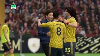 FIFA 20 Gameplay Arsenal vs Aston Villa