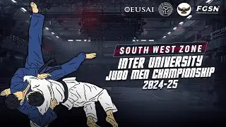 SOUTH WEST ZONE INTER UNIVERSITY MENS JUDO TOURNAMENT 2024 - 25 || +100  KGS & -60KGS