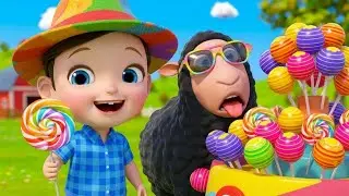 Baa Baa Color Sheep + Lollipop Colors | Kids Songs for Toddlers | BabaSharo TV