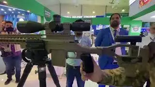 Ideas Defence expo 2024 Pakistan army developed new 308 sniper rifle system. credits Col Junaid