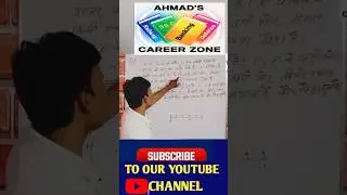 Sitting Arrangements| reasoning| short video| important questions| ahmadscareerzone|Ahmad sir