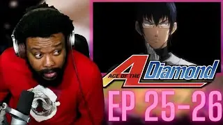 DIAMOND NO ACE REACTION || EPISODE 25 - 26 || 
