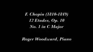 F. Chopin - Etude in C Major Op. 10 No. 1 Roger Woodward, Piano