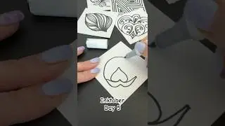 For ASMR lovers! Day 5 of inktober tangles! #asmr #asmrsounds #doodle #inktober2024 #inktobertangles