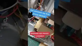 Drone Jammer From A Microwave