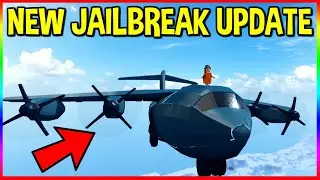 JAILBREAK CARGO PLANE UPDATE | NEW TESLA ROADSTER 2.0 | JAILBREAK MINI GAMES |
