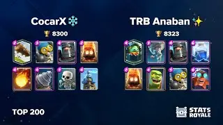 CocarX❄️ vs TRB Anaban✨ [TOP 200]
