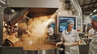 Inside the Industrial Peanut Oil Factory &ndash; Hypnotic Machines Producing Pure Vegetable Oil