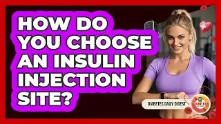 How Do You Choose An Insulin Injection Site?