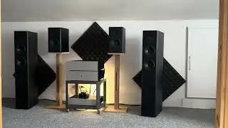 Hiraga Le Monstre + SB Acoustics drivers + Seas tweeters