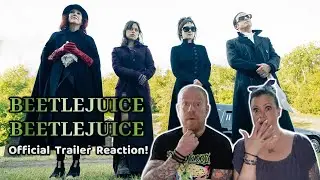 Beetlejuice Beetlejuice Official Trailer Reaction (Michael Keaton, Winona Ryder, Catherine O'Hara)