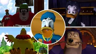 Donald Duck: Quack Attack/Goin' Quackers - All Bosses/All Boss Fights + ENDING (PS1, PS2, Gamecube)